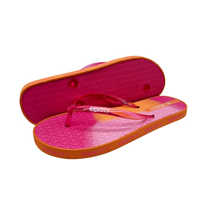 Ladies Summer Color Flip Flos Sexy Slipper Shoes Thong Beach Pink Shoes