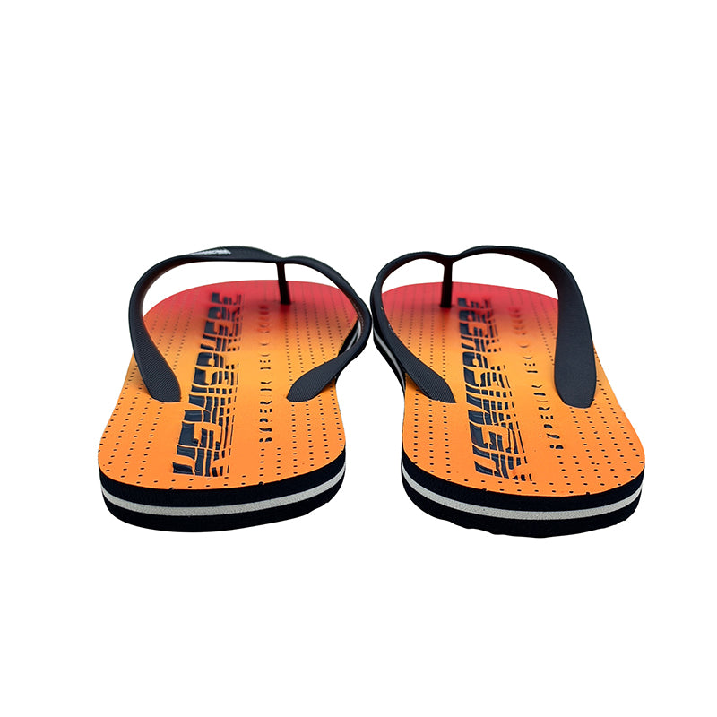 Sunset Men Embossed Logo Flip Flops Beach Slipper Shoes