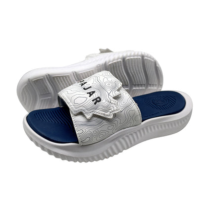 EVA Men New Design Slide Sandals Customized Logo Slippers for Summer