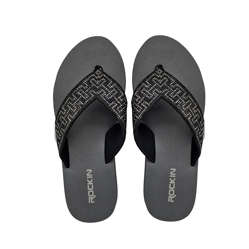 OEM Custom Logo Flip Flops for Women EVA Sole Beach