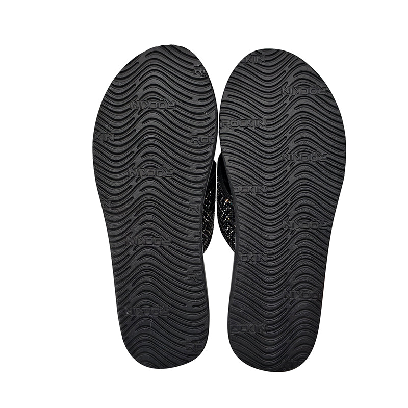 OEM Custom Logo Flip Flops for Women EVA Sole Beach