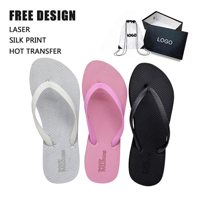 OEM ODM Custom Flip Flops for Ladies | EVA PVC Strap Sandals Wholesale