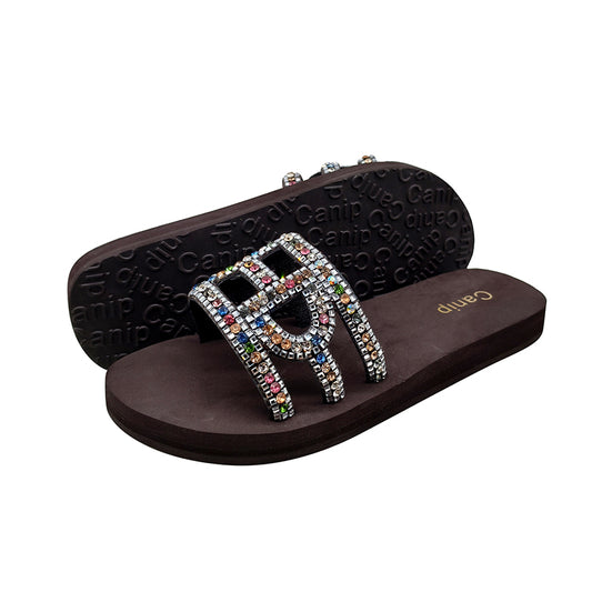 Wholesale Sparkly Rhinestone EVA Slides