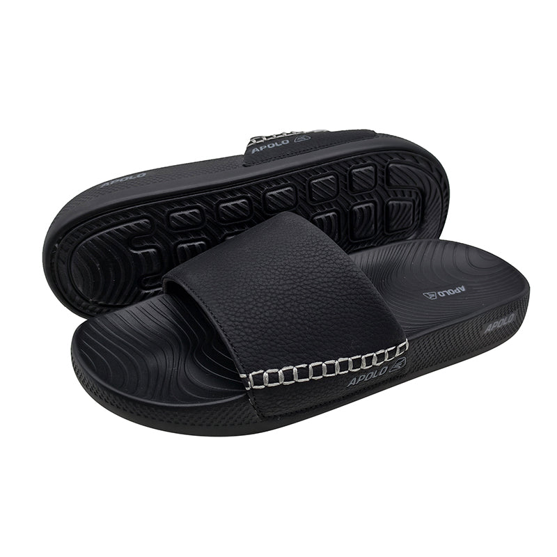 Custom Logo Men's Premium EVA Slide Sandals | OEM Private Label One Strap Beach Slippers