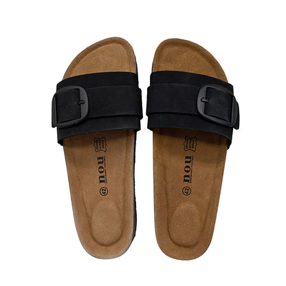 Wholesale Custom OEM Women’s Cork Slide Sandals | Luxury Non-Slip Lightweight Beach Slippers for Summer