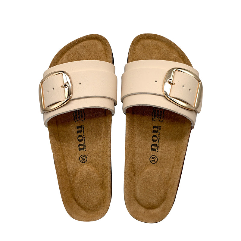 Wholesale Custom OEM Women’s Cork Slide Sandals | Luxury Non-Slip Lightweight Beach Slippers for Summer