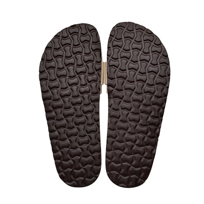 Wholesale Custom OEM Women’s Cork Slide Sandals | Luxury Non-Slip Lightweight Beach Slippers for Summer