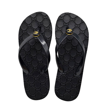 Custom Logo EVA Platform Flip Flops for Women – Summer Beach Sandals with Thick Sole, Ladies PVC Straps, Wholesale Factory Direct
