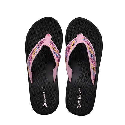 Custom Logo EVA Wedge Flip Flops for Women – OEM/ODM Platform Sandals