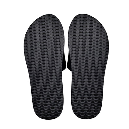 Custom Men's Sports Slide Slippers | OEM EVA Sole & Adjustable Upper