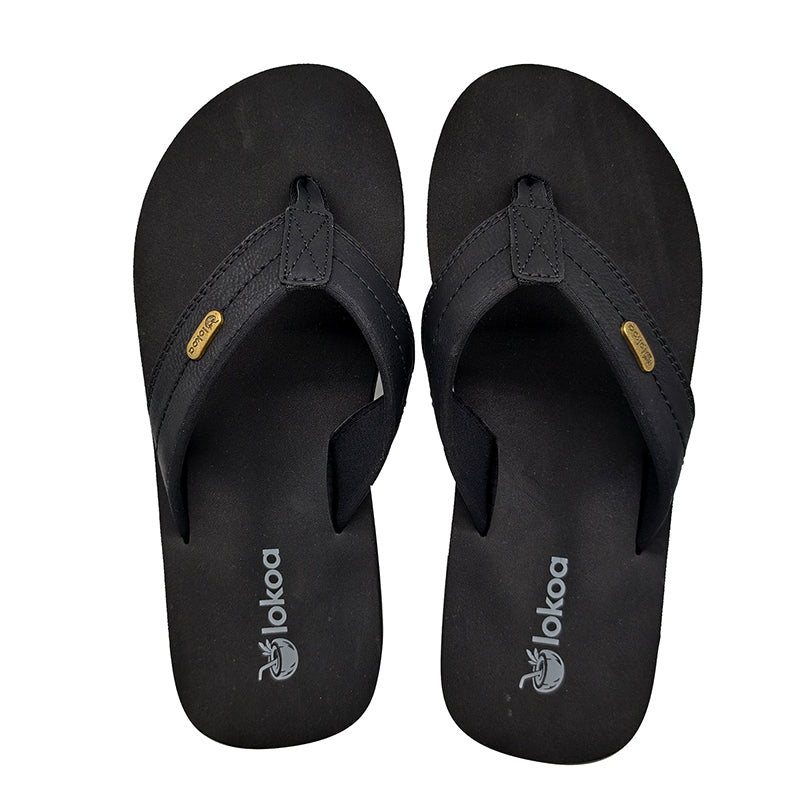Custom Men's PU Strap Flip Flops | OEM EVA Sole & Non-slip for Wholesale