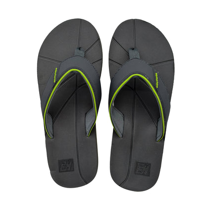 Custom Logo Men's Thong Sandals, Lightweight EVA Sole Outdoor Flip Flops