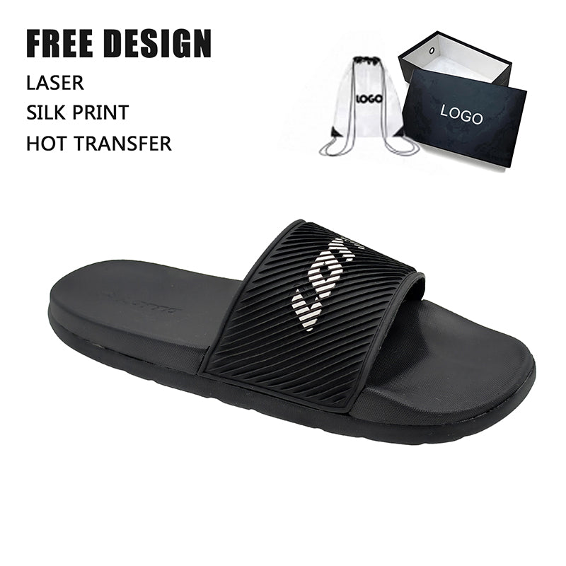 Custom Logo Men's EVA Slide Slippers