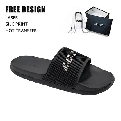 Custom Logo Men's EVA Slide Slippers