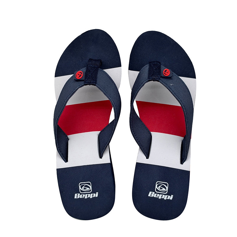 Custom Denim Strap EVA Wedge Flip Flops for Wholesale Women Sandals