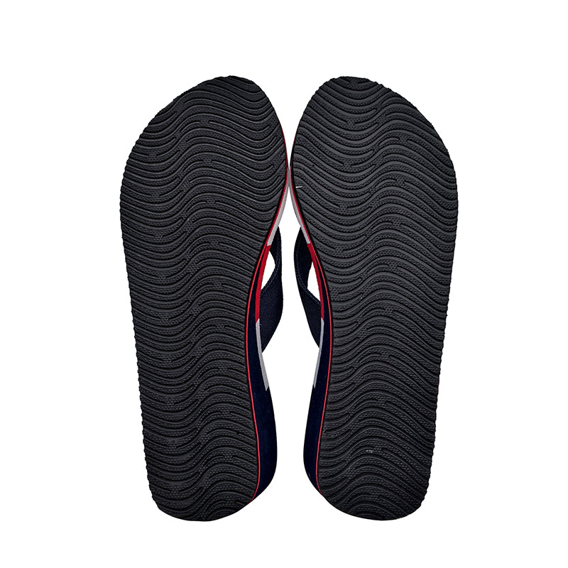 Custom Denim Strap EVA Wedge Flip Flops for Wholesale Women Sandals