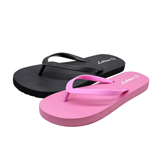 OEM Custom Logo Women’s Flip Flops | Lightweight EVA Sole Beach Slippers Manufacturer