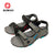 Customized open toe velcro anket self sticker outdoor sport sandals for men