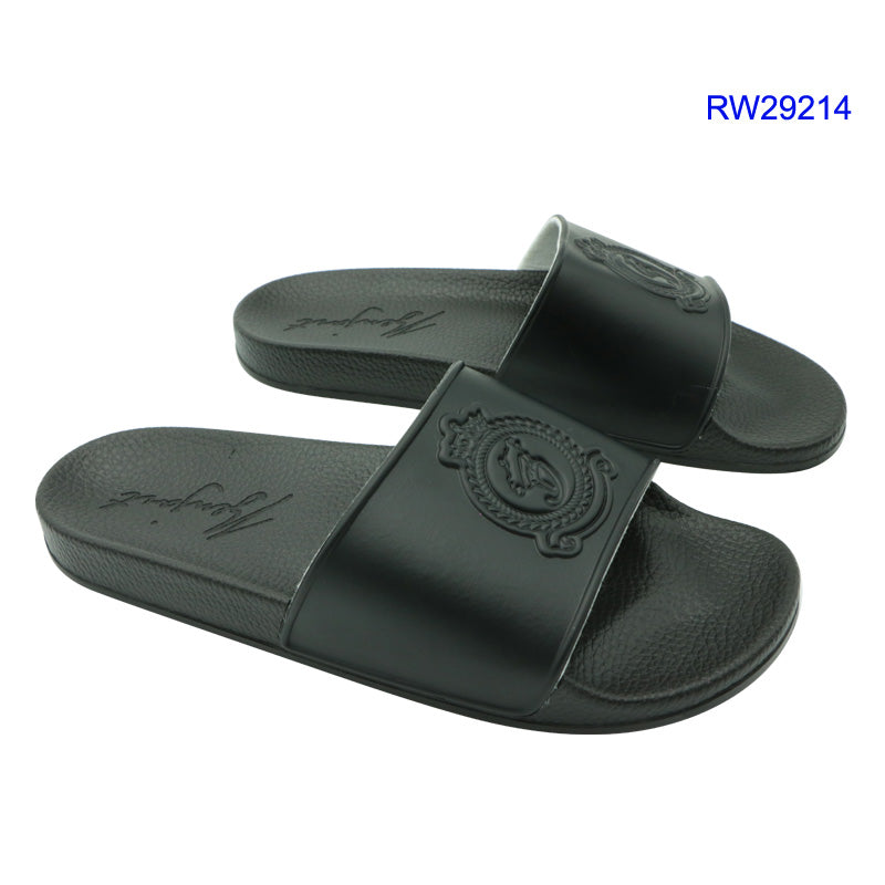Women'& Men's Custom Summer Non-Slip Emboosed Logo Slide Sandals