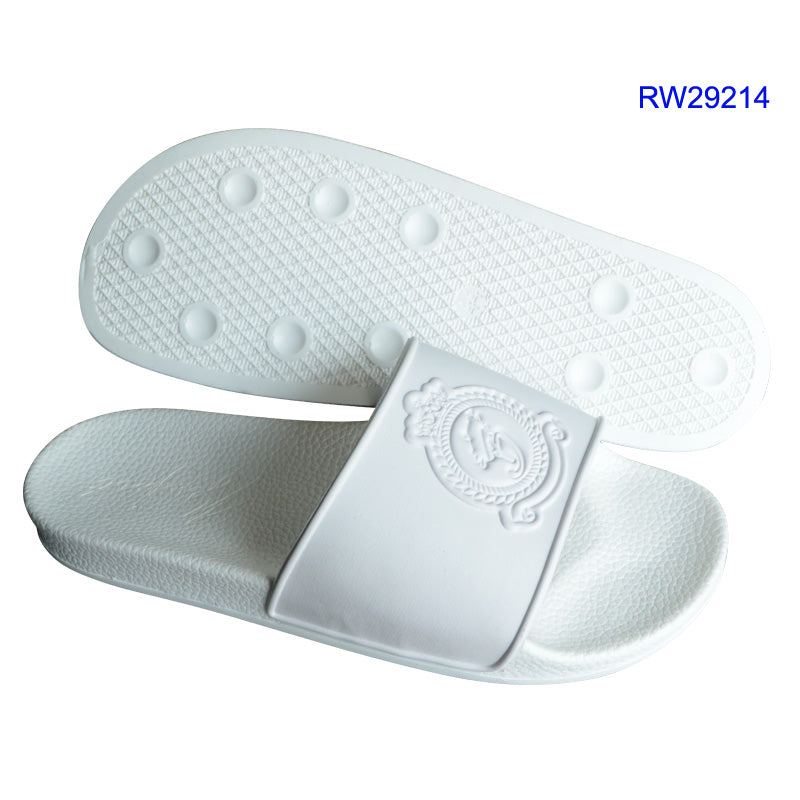 Women'& Men's Custom Summer Non-Slip Emboosed Logo Slide Sandals