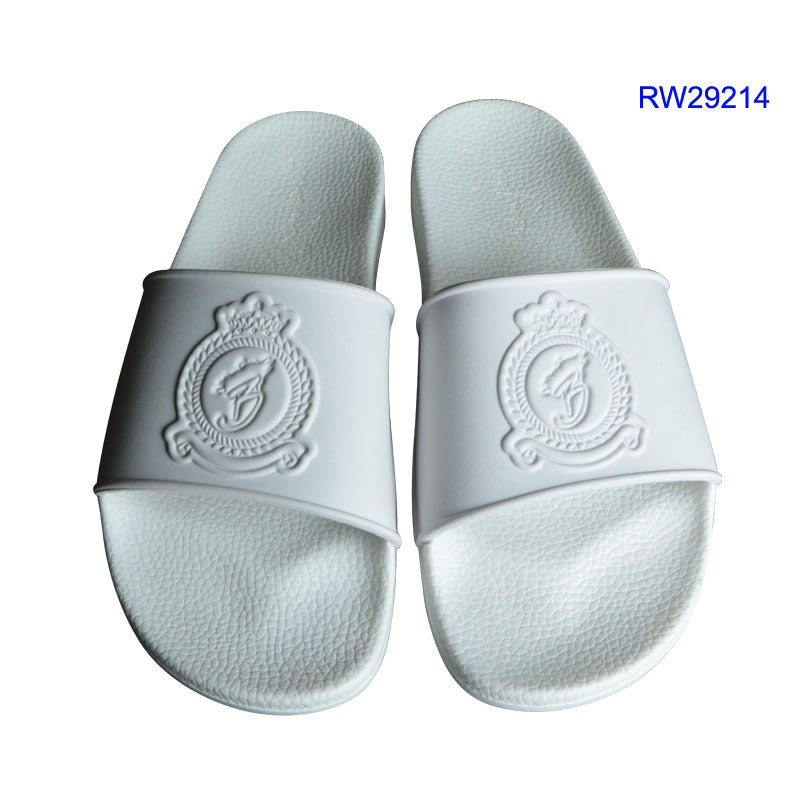 Women'& Men's Custom Summer Non-Slip Emboosed Logo Slide Sandals